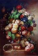 Floral, beautiful classical still life of flowers.062 unknow artist